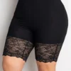 High Waisted Plus Size Lace Stitching Legging