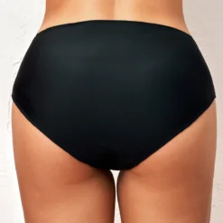Black Plus Size High Waisted Swimwear Panty 12 Black Plus Size High Waisted Swimwear Panty -Rosewe Online Store 288527 P 164187152267501
