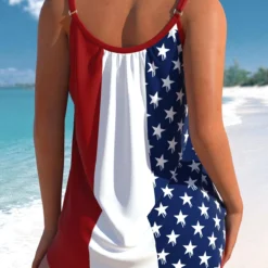 Plus Size High Waisted Multi Color Tankini Set 10 Plus Size High Waisted Multi Color Tankini Set -Rosewe Online Store 334806 P 1685699050833